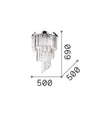 Plafoniera Carlton SP12 Oro (1)