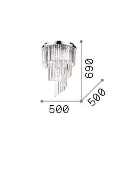 Plafoniera Carlton SP12 Oro (1)
