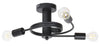 Plafoniera Carly 2095 Nero