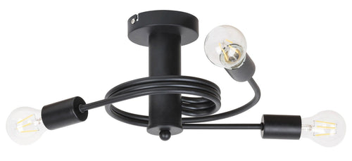 Plafoniera Carly 2095 Nero