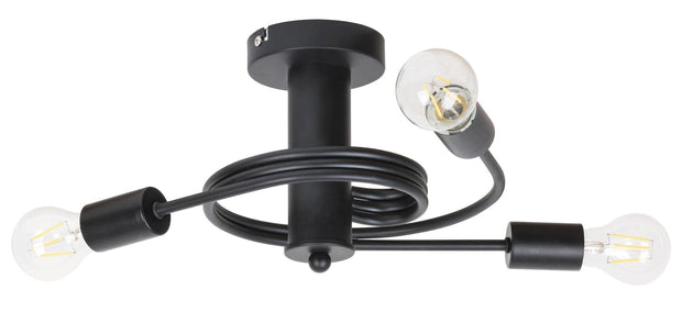 Plafoniera Carly 2095 Nero
