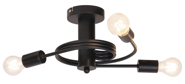 Plafoniera Carly 2095 Nero (2)