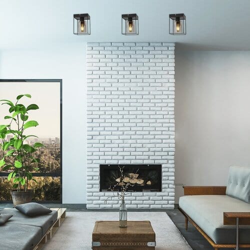 Plafoniera Chadwick 71031 Nero (5)