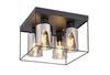 Plafoniera Chadwick 71034 Nero (1)