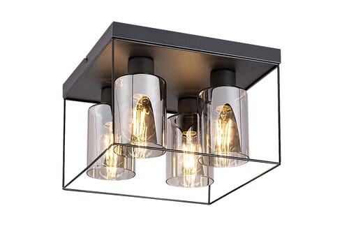 Plafoniera Chadwick 71034 Nero (1)