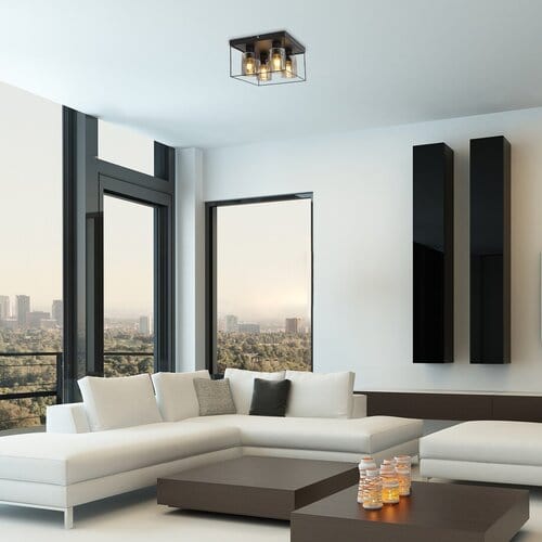 Plafoniera Chadwick 71034 Nero (5)