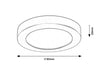 Plafoniera Coco 5276 Bianco (2)