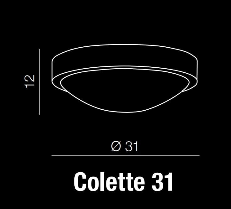 Plafoniera Colette AZ1311 Bianco (2)