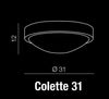 Plafoniera Colette AZ1311 Bianco (2)