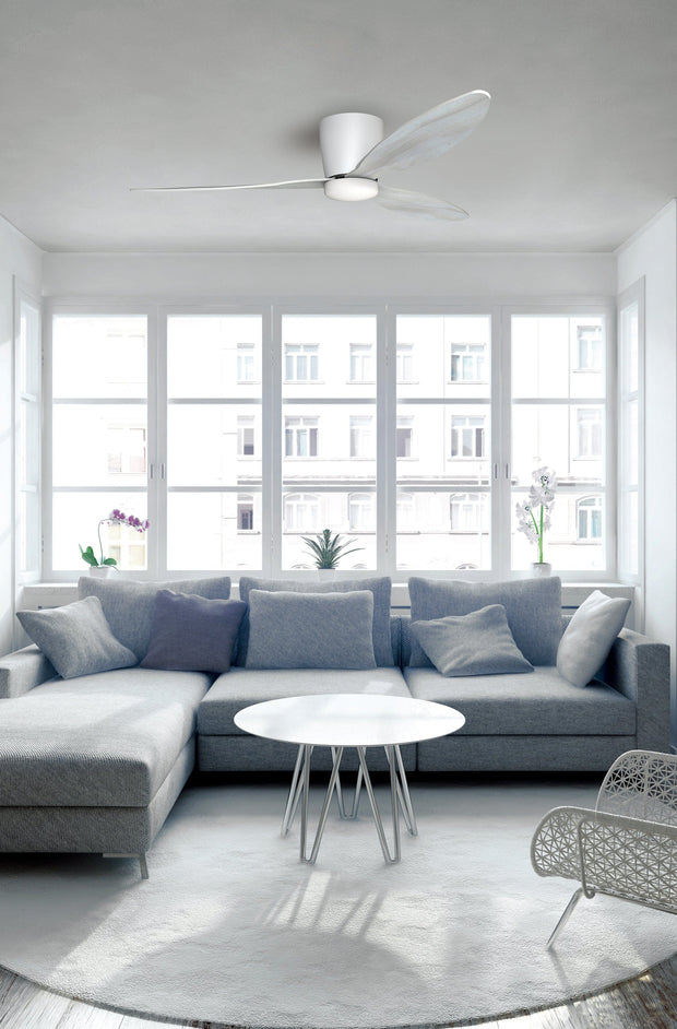 Plafoniera con ventilatore Veneti Bianco AZ4447 (1)