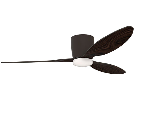 Plafoniera con ventilatore Veneti Marrone AZ4449
