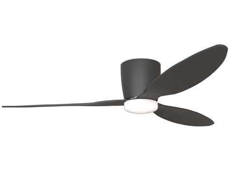 Plafoniera con ventilatore Veneti Nero AZ4448