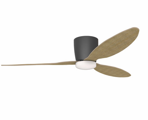 Plafoniera con ventilatore Veneti Nero AZ4450