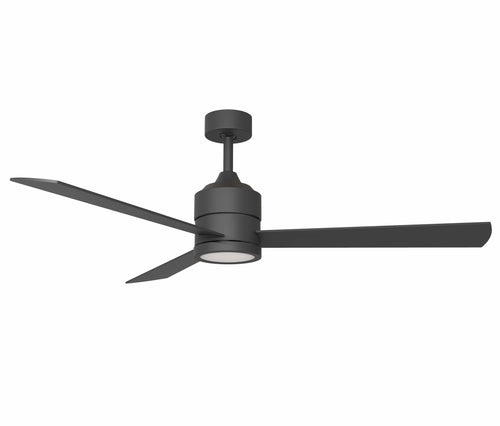 Plafoniera con ventilatore Vinca Nero AZ4452