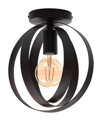 Plafoniera Cortado 5359 Nero