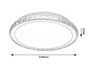 Plafoniera Cressida 2420 Cromo (2)