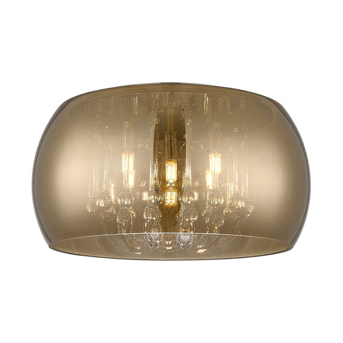 Plafoniera Crystal Oro