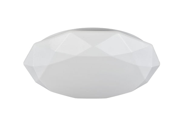 Plafoniera Crystallize Bianco