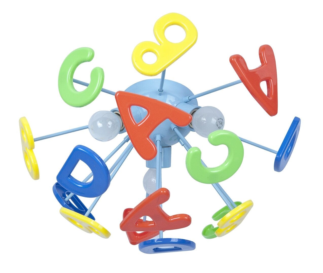 Plafoniera da bambini ABC 4608 Multicolore