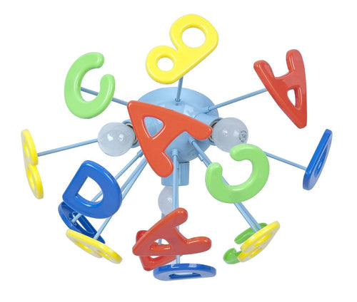 Plafoniera da bambini ABC 4608 Multicolore