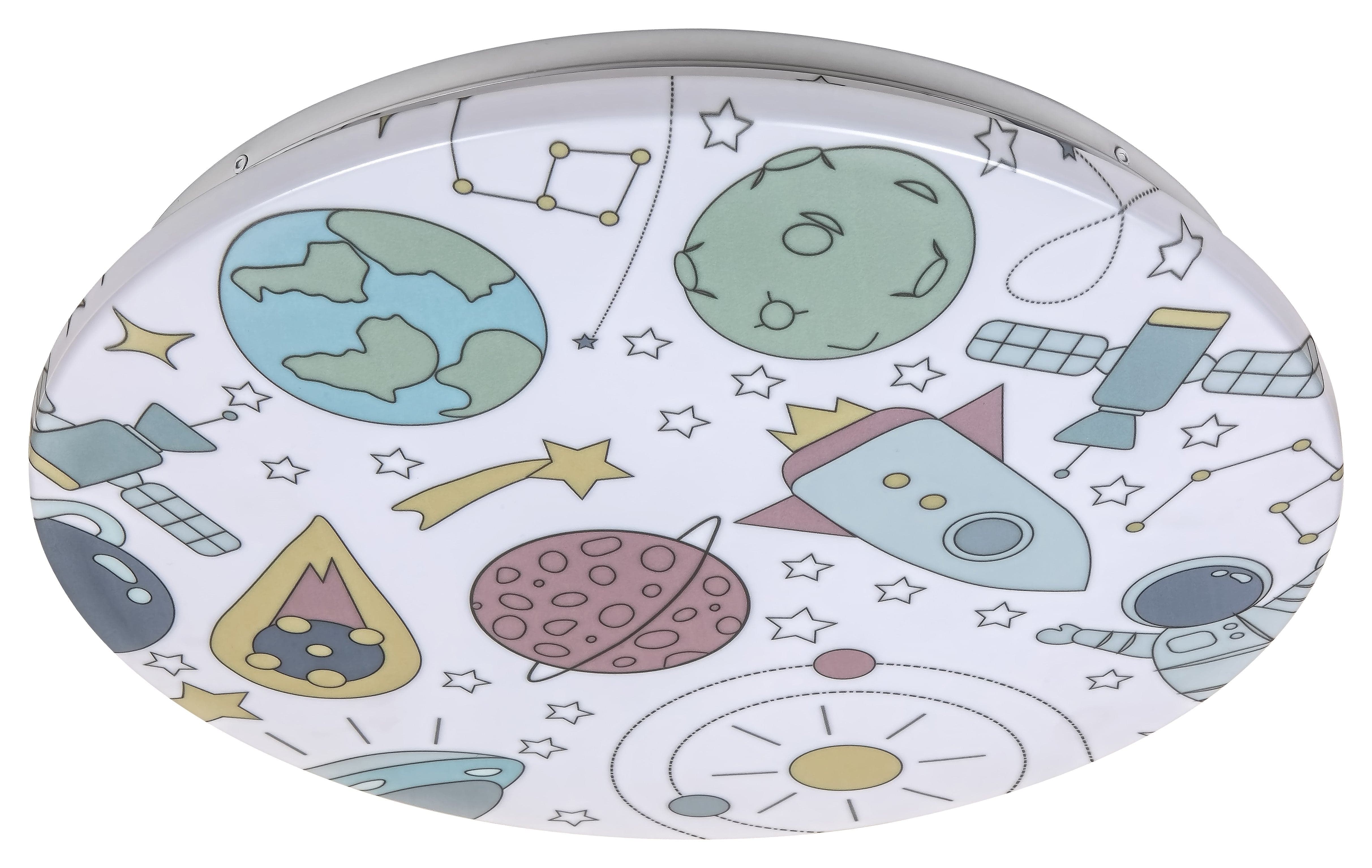 Plafoniera da bambini Hanka Planets 3417 Multicolore (2)