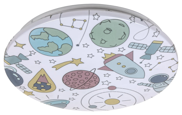 Plafoniera da bambini Hanka Planets 3417 Multicolore (2)