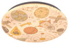 Plafoniera da bambini Hanka Planets 3417 Multicolore (3)