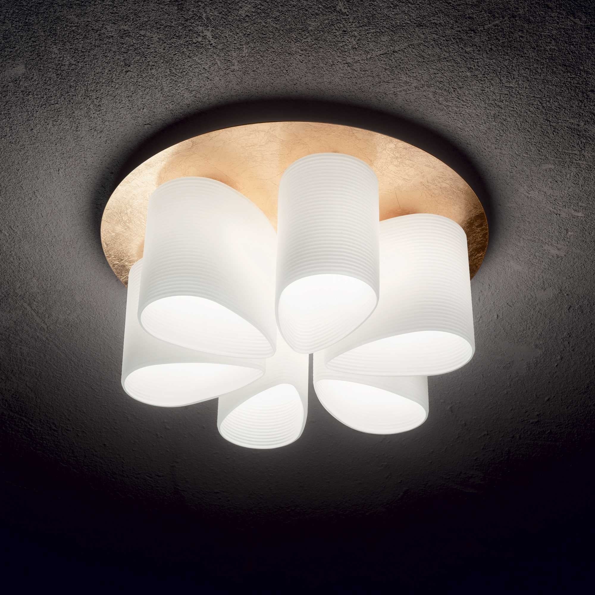 Plafoniera Daisy PL6 Oro (1)