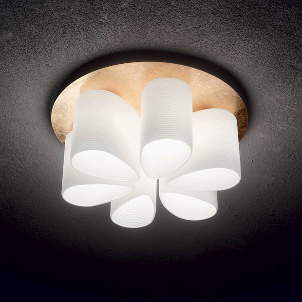 Plafoniera Daisy PL6 Oro (1)
