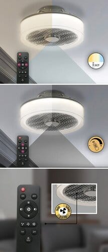 Plafoniera Dalfon 6857 Grigio (7)