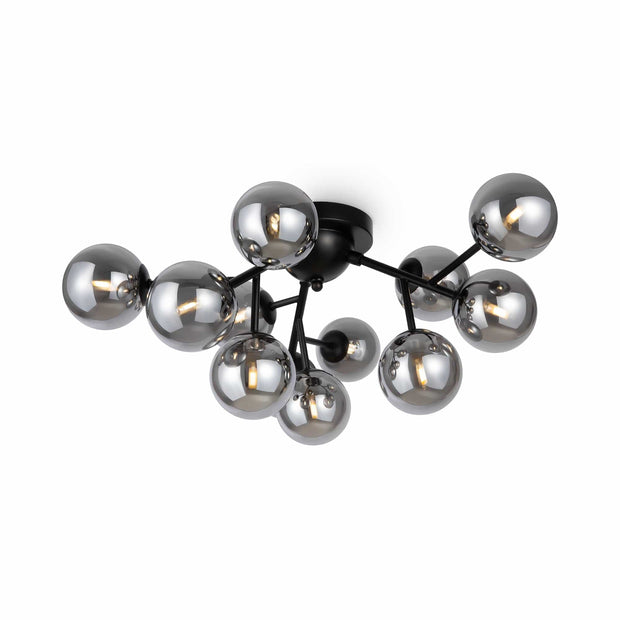 Plafoniera Dallas Nero