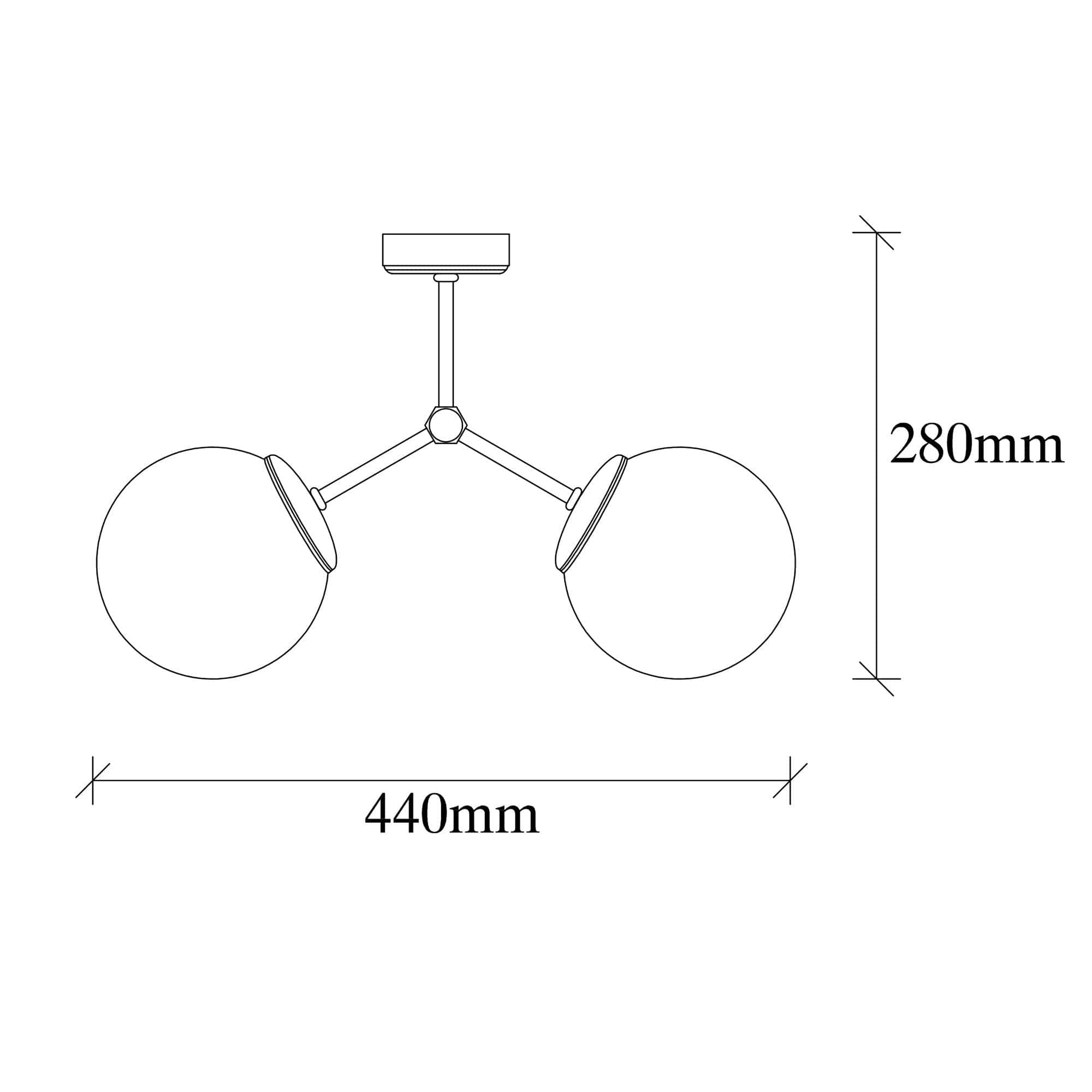 Plafoniera Damar 6332 Oro (4)