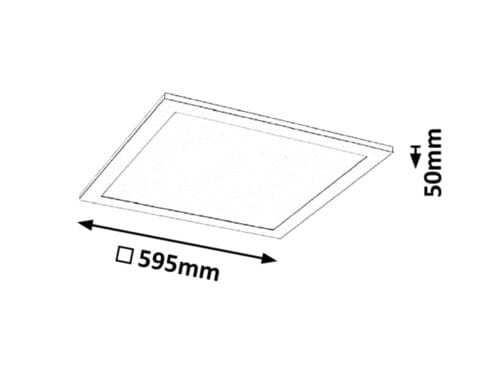 Plafoniera Damek 2174 Bianco (2)