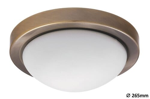 Plafoniera Disky 3563 Bronzo