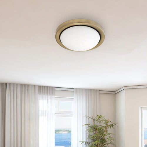 Plafoniera Disky 3563 Bronzo (3)