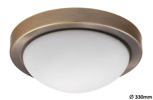 Plafoniera Disky 3564 Bronzo