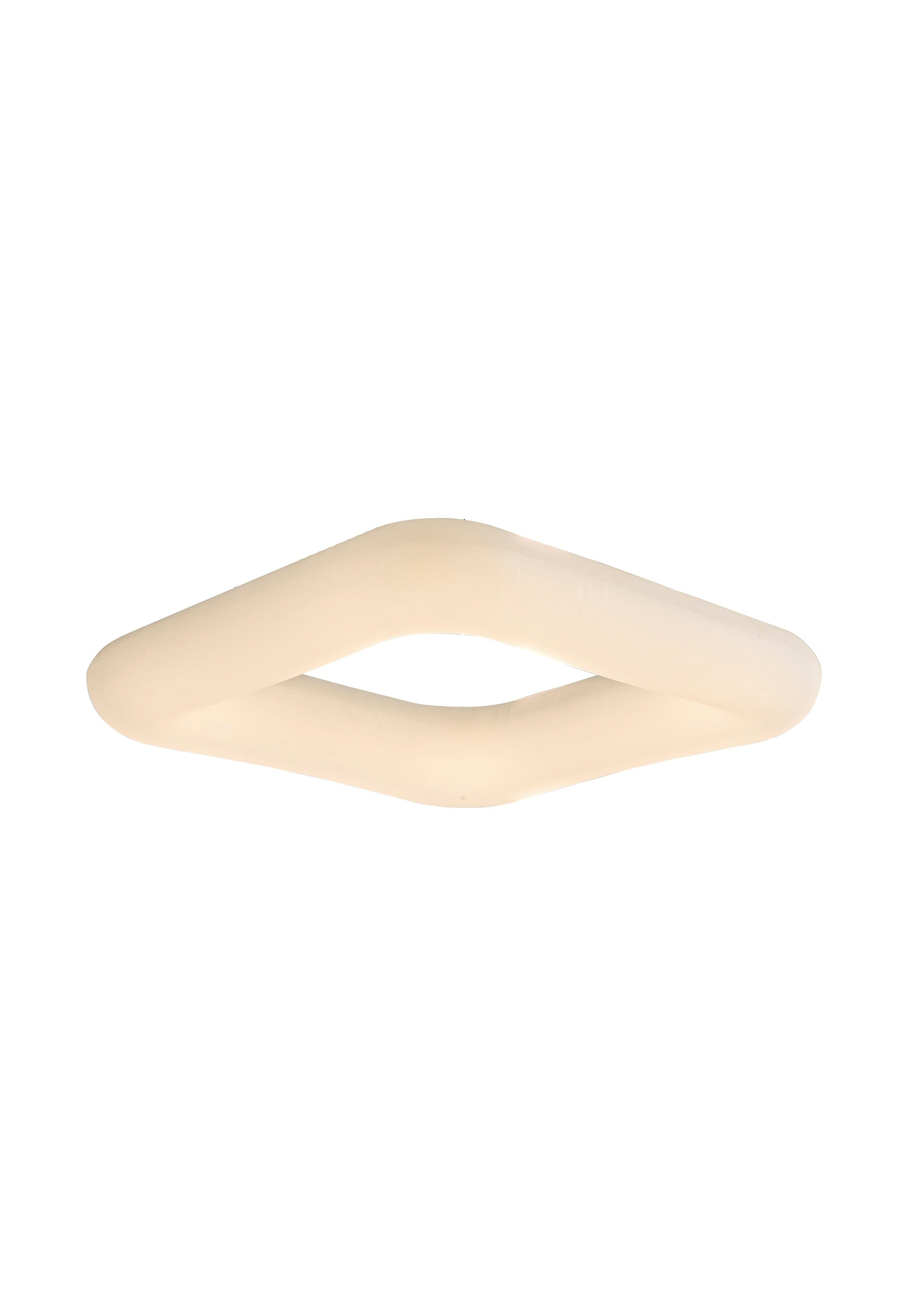 Plafoniera Donut Square 46 Bianco AZ2664