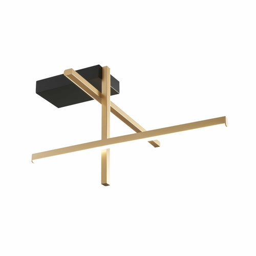 Plafoniera Edge Nero