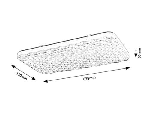 Plafoniera Eldrick 3087 Bianco (5)
