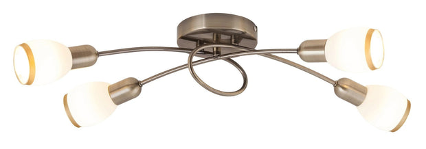 Plafoniera Elite Round 5973 Ottone (2)