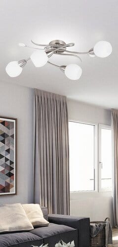 Plafoniera Emily 2620 Grigio (2)