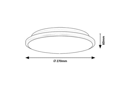 Plafoniera Engon 71127 Argento (5)