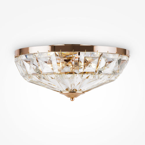 Plafoniera Facet Oro