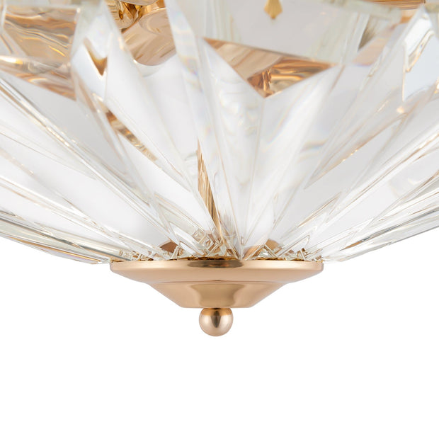 Plafoniera Facet Oro (1)