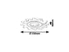 Plafoniera Felicity 6209 Bianco (3)