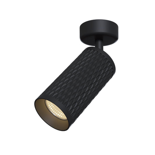 Plafoniera Focus Design Nero