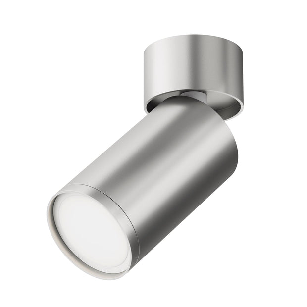 Plafoniera Focus S Argento (1)
