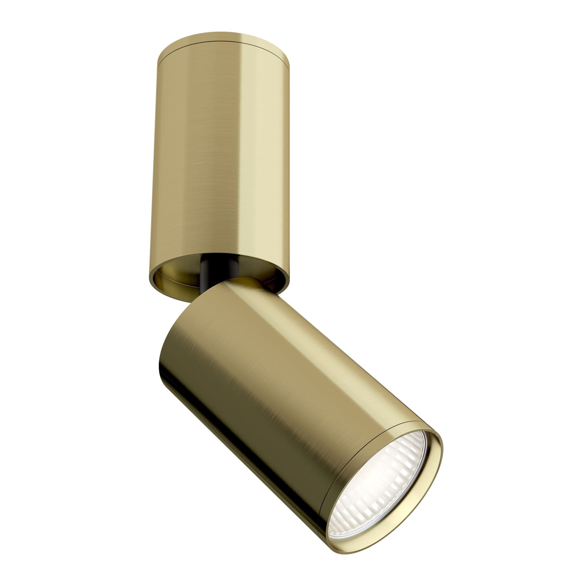 Plafoniera Focus S Ottone