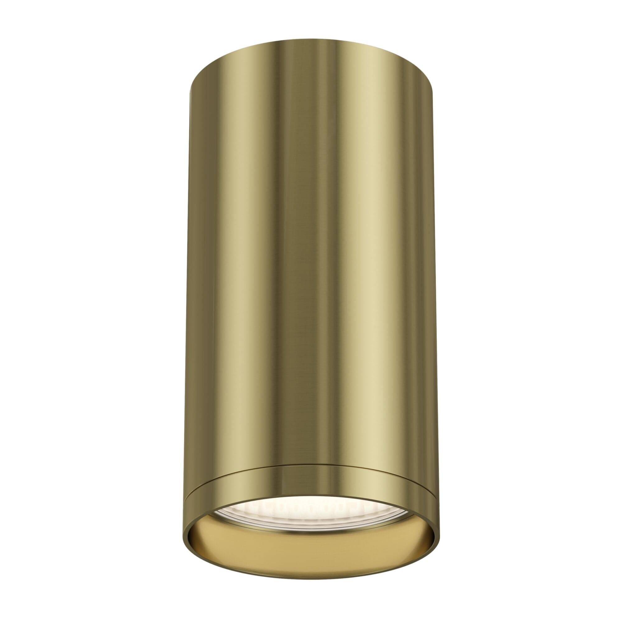 Plafoniera Focus S Ottone