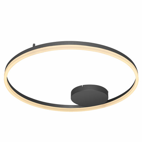 Plafoniera Halo 80 Nero AZ4703